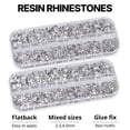 thumbnail image 3 of Flatback Rhinestones with Adhesive for DIY, Crafts, Decoration, Shoes, Nail Art and More, 3 of 7