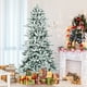 thumbnail image 1 of Árbol de Navidad Artificial Costway nevado en PVC 210 cm con 1108 puntas verde, 1 of 7