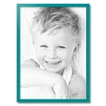thumbnail image 2 of ArtToFrames 21" x 29" Aqua Picture Frame, 21x29 inch Green Wood Poster Frame (WOM-4428), 2 of 8