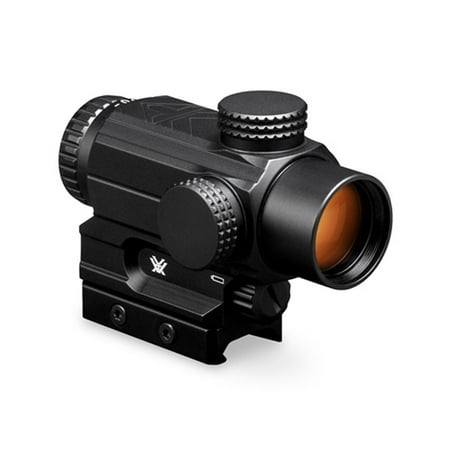 Vortex Spitfire AR 1x Prism Scope with Dual Ring Tactical Reticle ‒ (Best Scope Rings For Ar 15)