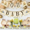 thumbnail image 5 of Classic Winnie Oh Baby Banner for Baby Shower Decorations Pooh First Birthday Supplies Bear Banners, 5 of 6