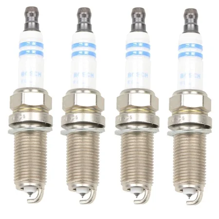 Bosch OE Fine Double Platinum Set of 4 Spark Plugs For Nissan Toyota Scion Fiat