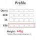 thumbnail image 5 of Milk Theme de PBT de 140 Reempzo de ensambje amarillo para mecácos para Cherry 61/68/82, para fuente shamjiam Teclas de material PBT, 5 of 9
