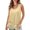 Yellow, variant on Tiqkatyck Tank Tops for Women Trendy Women's 2025 Chic Round Neck Short Sleeve Shirts 2D Printed Casual Loose Fit Vest Sleeveless Tunic Tops Summer Tops for Women Black L