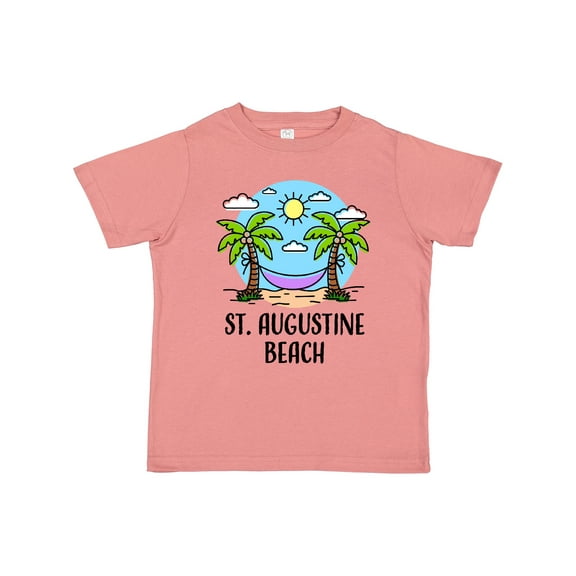 Inktastic Summer Vacation in St Augustine Beach Boys or Girls Toddler T-Shirt
