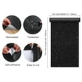 thumbnail image 3 of CHIHUT 15.7''x100'' Black Glitter Wallpaper Stick and Peel for Walls Decorative Self Adhesive Sparkle Black Glitter Wallpaper Removable Glitter Fabric Contact Paper for Cabinets Drawer Dresser Crafts, 3 of 10