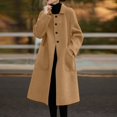 thumbnail image 2 of Vedolay Women Winter Coat Fashion Women Casual Zipper Cardigan Tops Coat 2023 Coffee,3XL, 2 of 5