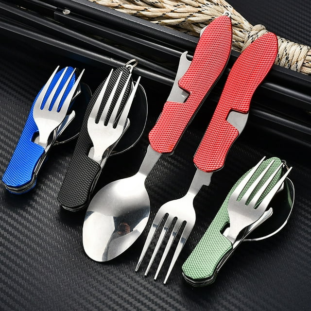 Outil Multiple Pliable Détachable Rouge : Couteau de Style Armée Suisse Direct du Fabricant avec Fonctions Fruits et Repas – Essentiel Idéal pour le Camping/la Randonnée en Plein Air, Cadeau Pratique pour les Passionnés de Voyage