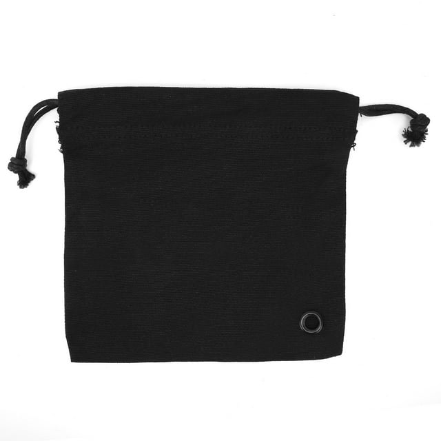 Estuche para auriculares 71 X 71 X 04in Resistente al desgaste Bolsa con cordón para auriculares Bolsa de lona para almacenamiento de auriculares para auriculares plegables