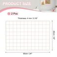 thumbnail image 2 of Uxcell 24"x16" Wire Grid Panel, 2 Pack Board for Photo Display and Home Office Wedding Decor, Pink, 2 of 7