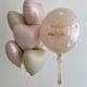 thumbnail image 3 of Globos GRESATEK en forma de corazón rosa y blanco, 18 pulgadas, 10 unidades, 3 of 8