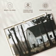 thumbnail image 6 of Elephant Stock Autumn Barns I Wall Art - Horizontal Canvas Wall Art - Living Room Wall Decor - Architecture Canvas - Black And White Decor By Ethan Harper - 45" x 30", 6 of 8
