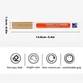 thumbnail image 2 of 2 Pack Grout Tile Pen, Tile Beauty Styling Pen Bathroom And Grout Marker Pen 4ml,5.12×0.4inch, 2 of 13