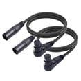 thumbnail image 4 of Cable Audio XLR 90 Grados A Recto 3 Pines (1 M), 4 of 9