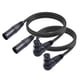 thumbnail image 4 of Cable Audio XLR 90 Grados A Recto 3 Pines (1 M), 4 of 9