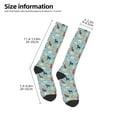 thumbnail image 5 of Daiia Sports Socks Animal Dog Printed Novelty Crew Socks for Men Women Knee High Socks Cotton Socks Soft & Breathable Support Unisex Socks, 5 of 9