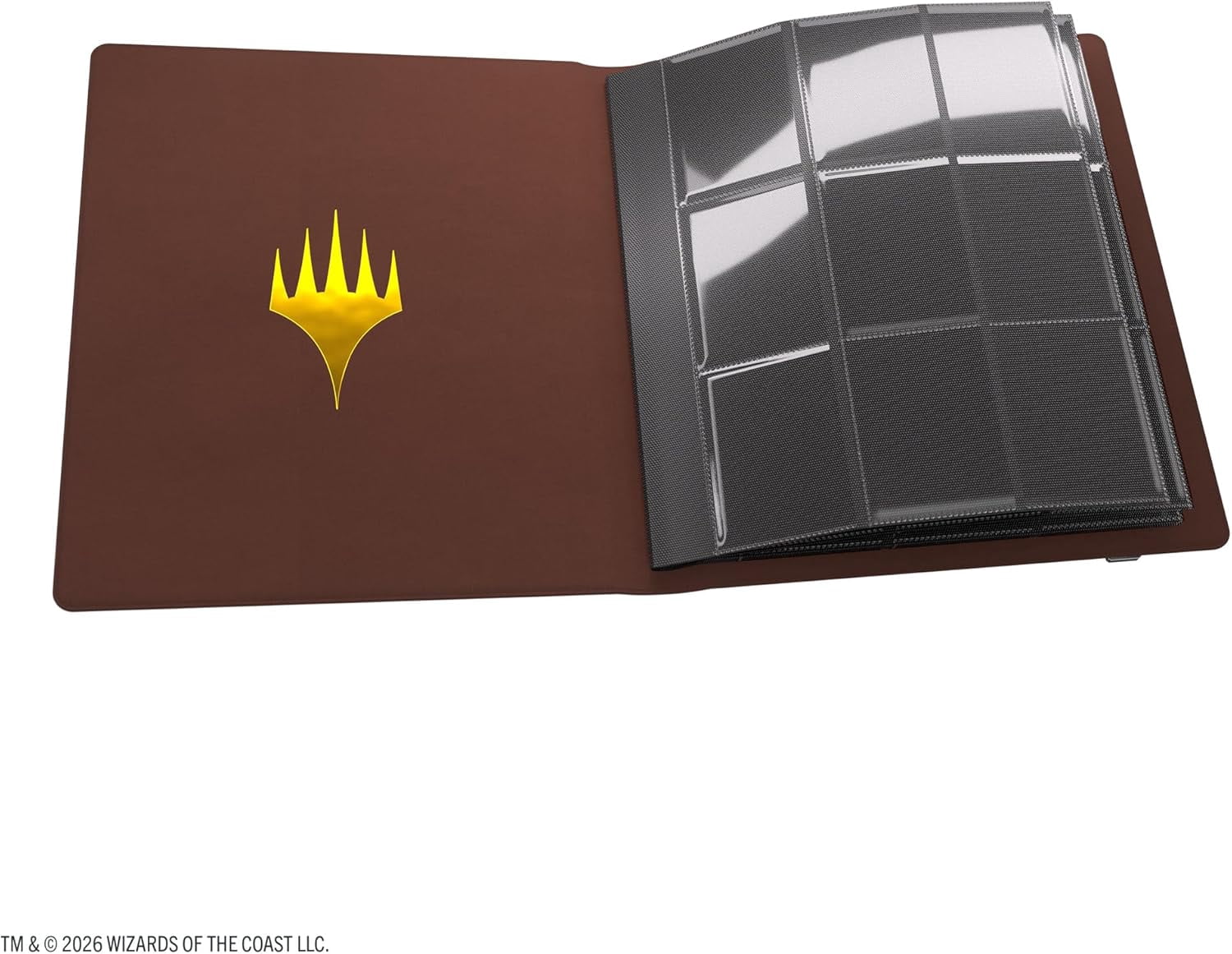 Gamegenic Magic: The Gathering Secrets of Strixhaven Cards Almanac 18-Pocket Premium SLIPCASE Album - Holds 360 Double-Sleeved Cards, Elegant Book-Style MTG Binder with Gold Foil College Spine