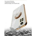 thumbnail image 6 of Compatible with Redmi Note 12 Pro Case Silicone TPU Shockproof Redmi Note 12 Pro 4G Phone Case with Magnetic Ring Kickstand Plating Anti-Scratch Cases (White), 6 of 7