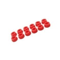 thumbnail image 1 of justharion 12pcs Course Bras de Commande Inférieur Cambre Arrière Kit Bagues de Remplacement Rouge, 1 of 7