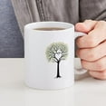 thumbnail image 4 of CafePress - Love Tree With Heart Branches, Birds And Hearts Mu - 11 oz Ceramic Mug - Novelty Coffee Tea Cup, 4 of 4