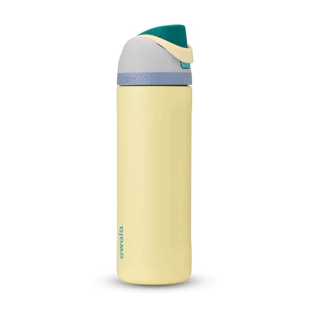 Termo Owala FreeSip de 24oz (709ml) de acero inoxidable térmico, Sunny Daze