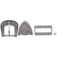thumbnail image 2 of Vintage Design Belt Buckle Set Handmade Alloy Buckle for Men Simple Cowboy Belting Waist Decoration, 2 of 7