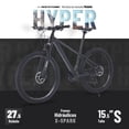 thumbnail image 2 of Bicicleta de Montaña Rocatomic Hyper R27.5 21v Shimano Frenos de Disco Hidráulicos X-Spark Negro, 2 of 7