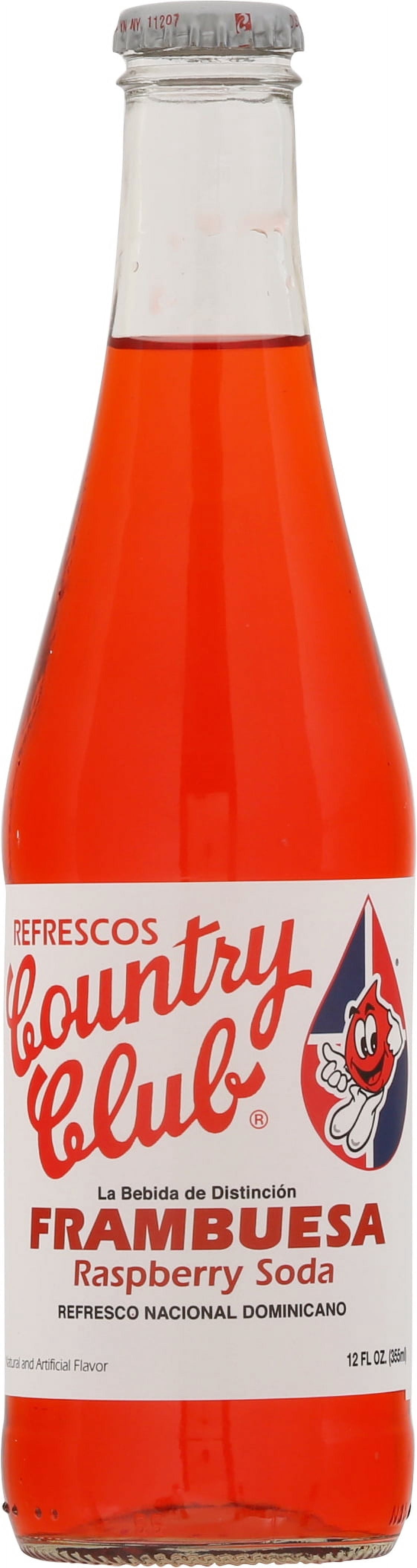 Country Club Frambeusa Raspberry Soda, 12 fl oz