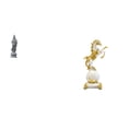 thumbnail image 1 of Estatua de Guan Yin, estatua de caballo, figura de escritorio, artesanía de resina, obra de arte, textura de piedra, adecuada para salas de estar, est, 1 of 8