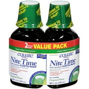 Equate Eq Nitetime Liquid Original Twin Pack