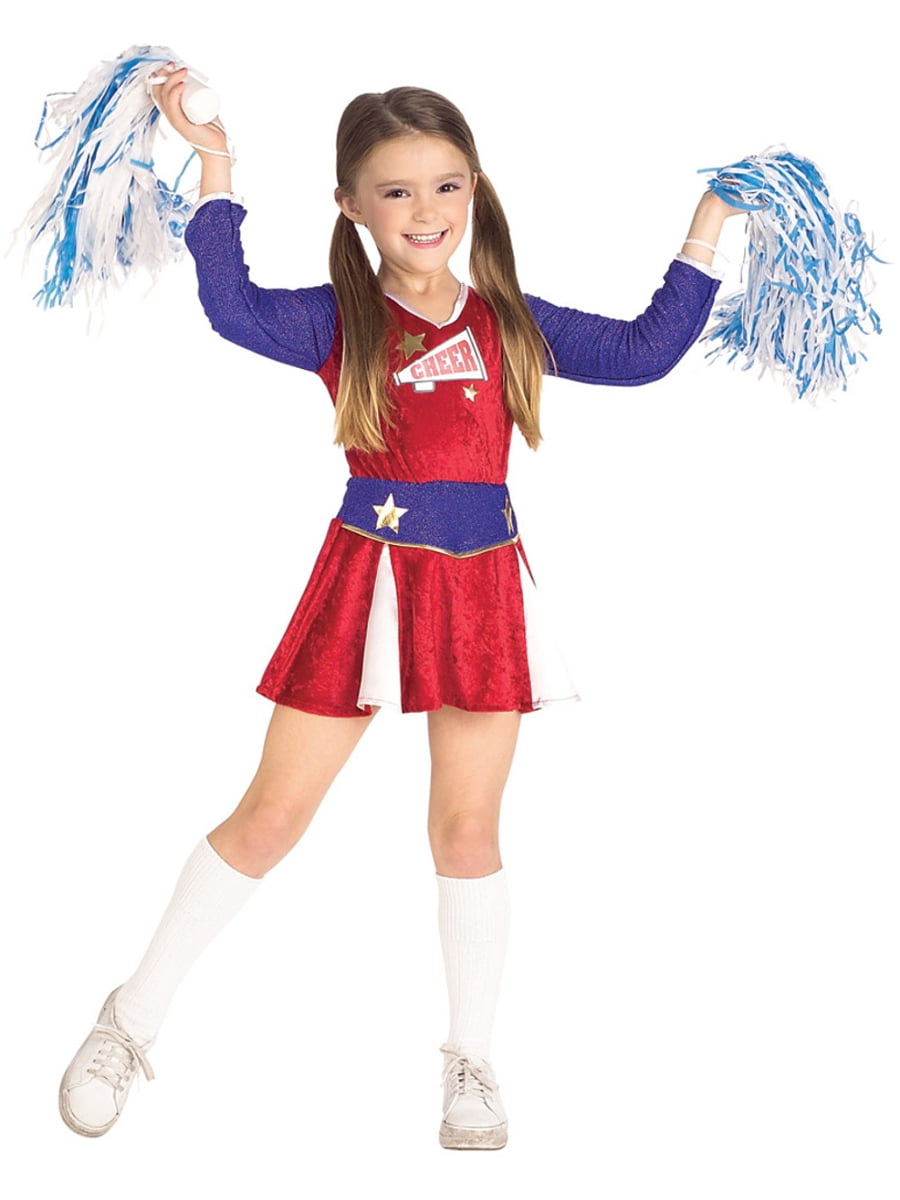 Rubies Costume Co Child Girls Cheerleader Outfit Costume Medium 810