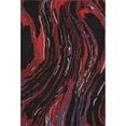 thumbnail image 2 of Addison Rugs Mayfield Premium Machine Washable Transitional Swirls Black Rectangle Rug, 8' x 10', 2 of 6
