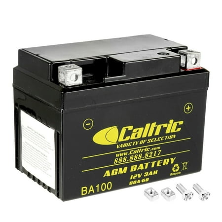 Caltric AGM Battery for Honda CRF110F 2013 2014 2015 2016 2017 2018