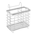 thumbnail image 1 of Escurridor de cubiertos rectangular de acero inoxidable Qiysamall para colgar palillos, cucharas y cubiertos., 1 of 8