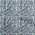 thumbnail image 1 of oneOone Cotton Cambric Light Blue Fabric Text Sewing Craft Projects Fabric Prints By Yard 56 Inch Wide, 1 of 5
