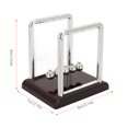 thumbnail image 4 of Peahefy Home Ornament,Interesting Metal Balanced Ball Toy Desk Physics Science Educational Toys Home Table Decoration, 4 of 7