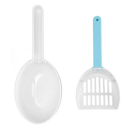 Cat Poop Shovel, Detachable Sturdy Convenient 7mm Leak Hole ABS Cat