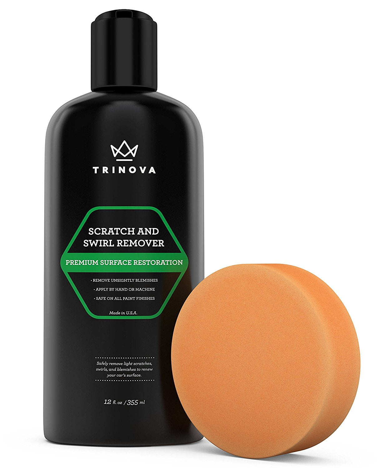 TriNova Scratch and Swirl Remover Best Abrasive Compound Car Paint
