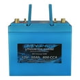 thumbnail image 3 of Banshee Deep Cycle Lithium Ion Marine Boat Starting 12V Vehicle Battery 800CCA Dual Terminal Marine, 3 of 8