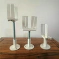 thumbnail image 2 of 2 Pcs Supports de Radiateur en Aluminium Réglables - Design Élégant & Installation Facile Réglable 41-46 cm, 2 of 10