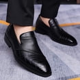 thumbnail image 2 of Men's Business Leather Shoes Fashion Versatile Non Slip, 2 of 6