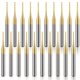 thumbnail image 1 of 20 Piezas de Brocas de Carburo de Tungsteno de 1/8 Pulgadas y 1 mm para Fresadora CNC con Revestimiento de Titanio para Máquina PCB, 1 of 5