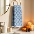 thumbnail image 5 of Fall Thanksgiving Kitchen Towels,Pumpkin Printed Soft Absorbent Dish Towels,Harvest Season Decorative Hand Towels For Kitchen Counter Home Decor,2Pcs.Blue, 5 of 6