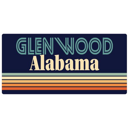 

Glenwood Alabama 5 x 2.5-Inch Fridge Magnet Retro Design