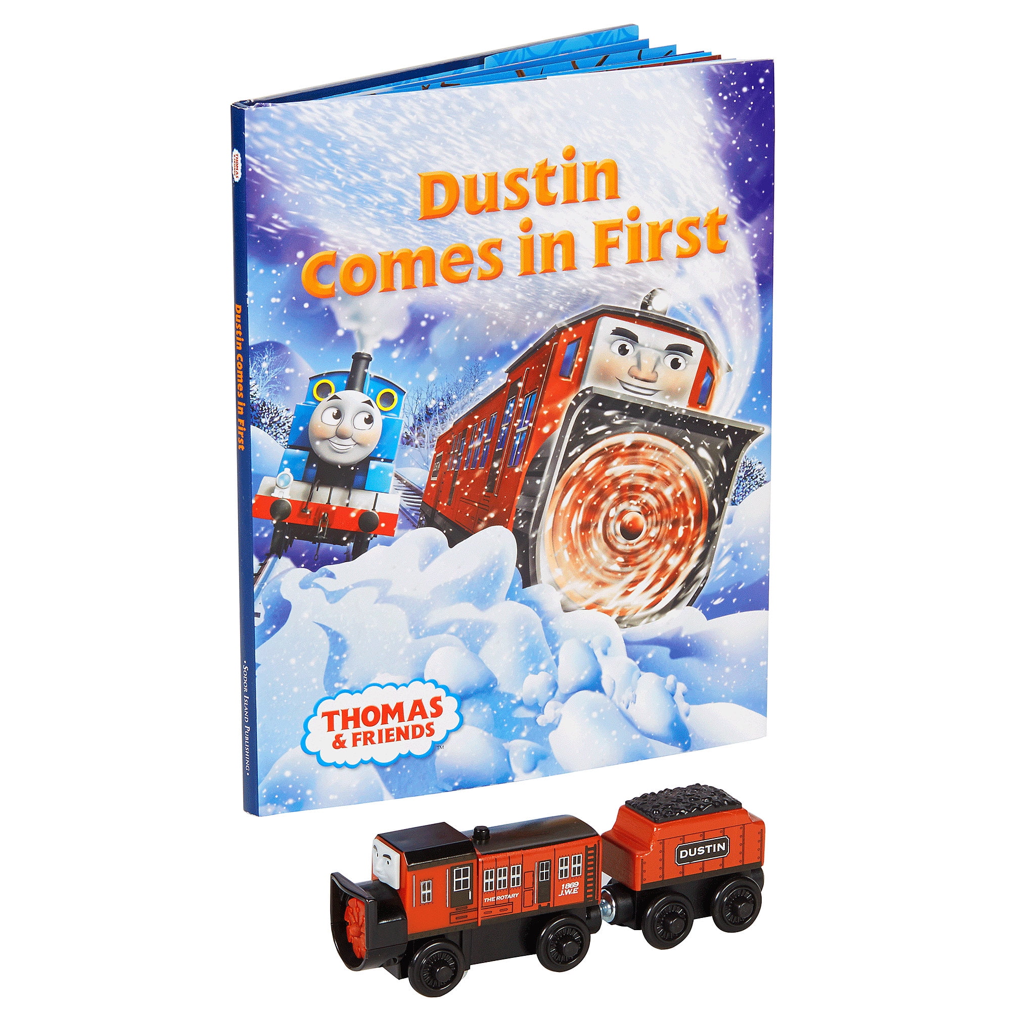 dustin comes in first train set