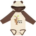 thumbnail image 3 of Inktastic Koala Bear Little Cub Boys or Girls Long Sleeve Baby Bodysuit, 3 of 5