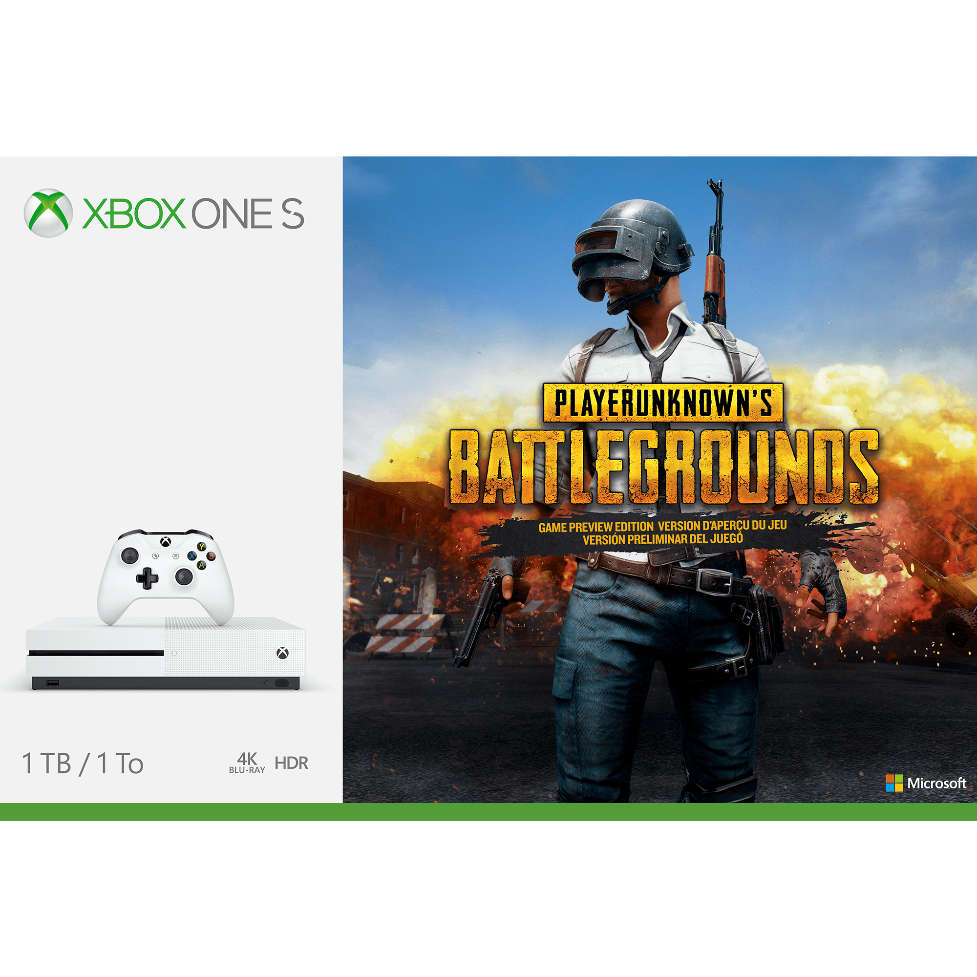 Microsoft Xbox One S 1TB PLAYERUNKNOWN'S BATTLEGROUNDS ... - 