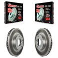 thumbnail image 1 of Genius Front Coated Disc Brake Rotors Pair for Car Mazda 3 Sport KG-100219, 1 of 9