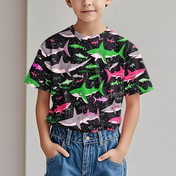 Ovbmpzd Funny Tops for Toddler Girls Green Summer Cartoon Graphic Tees Toddler Girls Shirts for Boys 18 Months