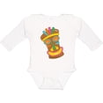 thumbnail image 3 of Inktastic Happy Tiki Face Boys or Girls Long Sleeve Baby Bodysuit, 3 of 5